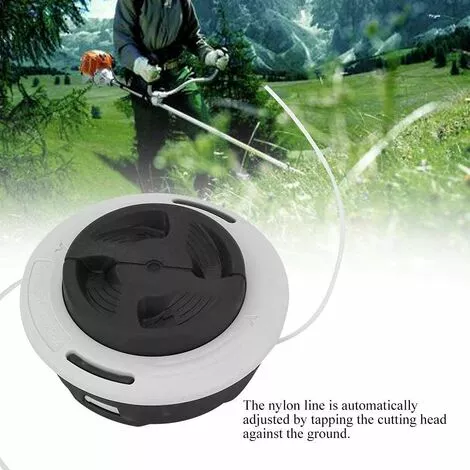 MACARON Ensemble De Remplacement De T¨ºte De Coupe Tondeuse à Gazon Tête De Coupe D'herbe Tête De Désherbage C26-2 Corde En Nylon Tête De Coupe D'herbe Débroussailleuse Accessoires De Coupe D'herbe LO-Ron 7 MACARON Ensemble De Remplacement De T¨ºte De Coupe Tondeuse à Gazon Tête De Coupe D'herbe Tête De Désherbage C26-2 Corde En Nylon Tête De Coupe D'herbe Débroussailleuse Accessoires De Coupe D'herbe LO-Ron – Image 5