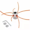 TANABATA Aluminium Fils Tête Coupe-bordure Tête Double Fil Bobine Tête Fil Nylon Pour Débroussailleuse à Essence Tondeuse à Gazon