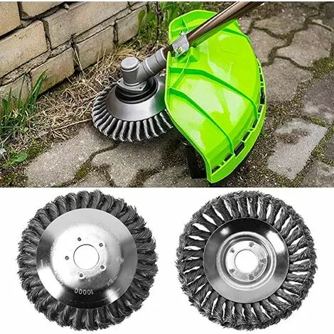 REGALI Tête De Coupe Conique En Fil Métallique Noué Pour Tondeuse à Gazon, Bac De Désherbage Pour Débroussailleuse - 150 Mm 5 REGALI Tête De Coupe Conique En Fil Métallique Noué Pour Tondeuse à Gazon, Bac De Désherbage Pour Débroussailleuse - 150 Mm – Image 3