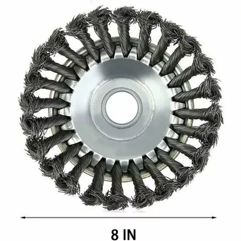 LTS FAFA Tête De Lame De Coupe-herbe Avec Fil à Nœud Conique, Bac à Mauvaises Herbes En Métal Pour Fixation De Débroussailleuse 5 LTS FAFA Tête De Lame De Coupe-herbe Avec Fil à Nœud Conique, Bac à Mauvaises Herbes En Métal Pour Fixation De Débroussailleuse – Image 3
