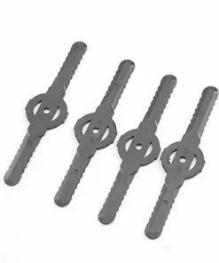 GRID COOL 20 Pieces Lawn Mower Blades Plastic Lawn Mower Blade Cordless Mower Garden Tool Lawn Mower Mower