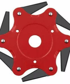 QERSTA 6 Lames Tête De Coupe Gazon Brosse Jardin Outil électrique Accessoires Pour Tondeuse à Gazon