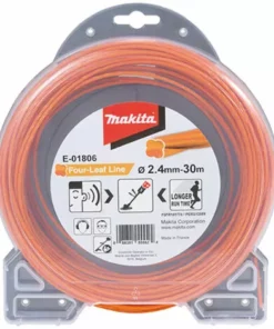 Fil Nylon MAKITA Hélicoïdal Pour Débroussailleuse à Batterie - E01806-- -Débroussailleuse Soldes Magasin 58435434 2