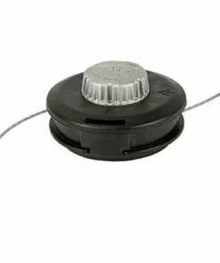 AOUGO Tête De Débroussailleuse Universelle Avec Alimentation Par Impact Au Sol, Compatible Avec La Majorité Des Débroussailleuses à Arbre Droit De 33cc Et Plus