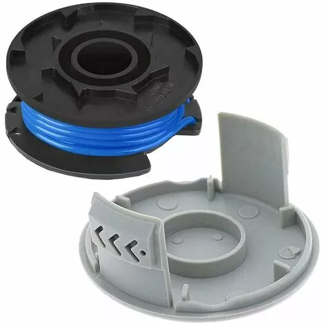 FVBJD Bobine De Fil De Rechange Pour Débroussailleuse Ryobi One+ AC14RL3A 18 V, 24 V, 40 V, Bobine De Rechange Pour Coupe-bordure De Ligne 1.65 Mm, 11ft Pour Débroussailleuse (8 Bobines + 2 Bouchons) 4 FVBJD Bobine De Fil De Rechange Pour Débroussailleuse Ryobi One+ AC14RL3A 18 V, 24 V, 40 V, Bobine De Rechange Pour Coupe-bordure De Ligne 1.65 Mm, 11ft Pour Débroussailleuse (8 Bobines + 2 Bouchons) – Image 2