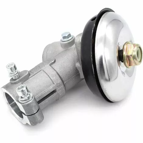 TINOR Renvoi D'angle Debroussailleuse 26mm /28mm, Tête D'engrenage Debroussailleuse Universelle Boîte De Vitesse De Tondeuse à Gazon Pour Coupe Herbe/Tronconneuse (26mm, Rond De 7 Dents) 7 TINOR Renvoi D'angle Debroussailleuse 26mm /28mm, Tête D'engrenage Debroussailleuse Universelle Boîte De Vitesse De Tondeuse à Gazon Pour Coupe Herbe/Tronconneuse (26mm, Rond De 7 Dents) – Image 5