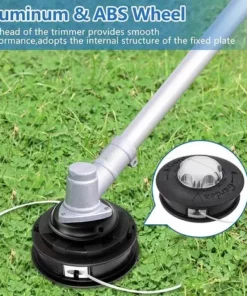 DKSFJKL Tete Debroussailleuse, Tete De Debroussailleuse Universelle, Brosse Ronde Pour Brosses De Désherbage Pour Jardin Cour Agricole M10x1.25LH Noir -Débroussailleuse Soldes Magasin 59158698 3