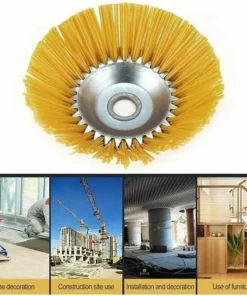 LTS FAFA Brosse Anti-mauvaises Herbes En Nylon - Brosse Ronde Universelle Pour Débroussailleuse - Outils De Jardin Durables - 200 Mm X 25,4 Mm 10 LTS FAFA Brosse Anti-mauvaises Herbes En Nylon - Brosse Ronde Universelle Pour Débroussailleuse - Outils De Jardin Durables - 200 Mm X 25,4 Mm -Débroussailleuse Soldes Magasin 59304299 4