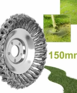 DECKON Miotlsy Tête De Coupe Conique En Fil Métallique Noué Pour Tondeuse à Gazon, Bac De Désherbage Pour Débroussailleuse 8 Pouces 8 DECKON Miotlsy Tête De Coupe Conique En Fil Métallique Noué Pour Tondeuse à Gazon, Bac De Désherbage Pour Débroussailleuse 8 Pouces -Débroussailleuse Soldes Magasin 59386969 2