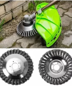 DECKON Miotlsy Tête De Coupe Conique En Fil Métallique Noué Pour Tondeuse à Gazon, Bac De Désherbage Pour Débroussailleuse 8 Pouces 9 DECKON Miotlsy Tête De Coupe Conique En Fil Métallique Noué Pour Tondeuse à Gazon, Bac De Désherbage Pour Débroussailleuse 8 Pouces -Débroussailleuse Soldes Magasin 59386969 3