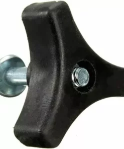 LONGZIMING 5PCS-Poignée Triangulaire, écrou Et Boulon De Rechange Pour Tondeuse à Gazon