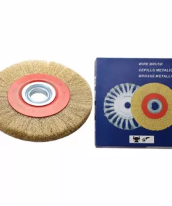 CATHERINE Brosse Circulaire En Acier Pour Nettoyer Touret à Meuler, Diamètre 125 Mm/150 Mm/200 Mm, 200mm -Débroussailleuse Soldes Magasin 59489487 2