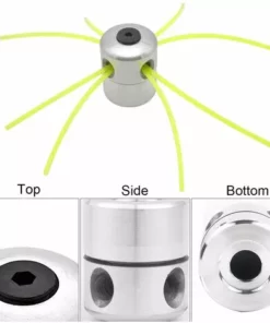 LangRay Tête De Ligne En Aluminium Tête De Tondeuse Tête De Tondeuse à Gazon Bobine Ligne En Nylon Pour Kit De Coupe-Herbe Débroussailleuse à Essence Avec 1 Tête De Ligne + 8 Lignes 9 LangRay Tête De Ligne En Aluminium Tête De Tondeuse Tête De Tondeuse à Gazon Bobine Ligne En Nylon Pour Kit De Coupe-Herbe Débroussailleuse à Essence Avec 1 Tête De Ligne + 8 Lignes -Débroussailleuse Soldes Magasin 59916713 3