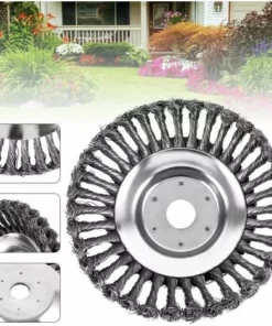 LangRay Brosse à Mauvaises Herbes Pour Débroussailleuse 200 X 25,4 Mm Fil D'acier Tête De Coupe Professionnelle (8 Pouces) -Débroussailleuse Soldes Magasin 59917908 3