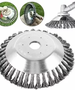 LangRay Brosse à Mauvaises Herbes Pour Débroussailleuse 200 X 25,4 Mm Fil D'acier Tête De Coupe Professionnelle (8 Pouces) -Débroussailleuse Soldes Magasin 59917908 5