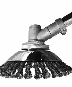 DECKON 2021 8" Size: 200 X 200 X 25mm 6" Size: 150 X 150 X 25mm Tête De Coupe Conique En Fil Métallique Pour Tondeuse à Gazon Brosse De Qualité Supérieure Pour Débroussailleuse (1A-1C) -Débroussailleuse Soldes Magasin 59945335 4