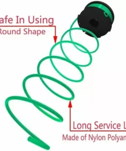 DENUOTOP Fil Bobines De Rechange à Alimentation Automatique Pour Coupe-bordure SF-080 Compatibles Avec Black Et Decker GH3000 LST540 LST540B GH3000R Coupe-bordure SF-080-BKP, 20 Pi (paquet De 8) -Débroussailleuse Soldes Magasin 60009894 4