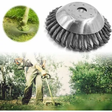 GALOZZOIT Brosse à Mauvaises Herbes Pour Débroussailleuse 25,4 Mm X 200 Mm 4 GALOZZOIT Brosse à Mauvaises Herbes Pour Débroussailleuse 25,4 Mm X 200 Mm – Image 2