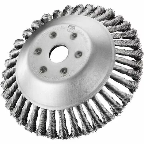 GALOZZOIT Herbes Pour Débroussailleuse 25 Mm X 150 Mm - Brosse Ronde Pour Débroussailleuse 3 GALOZZOIT Herbes Pour Débroussailleuse 25 Mm X 150 Mm - Brosse Ronde Pour Débroussailleuse