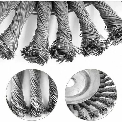 GALOZZOIT Herbes Pour Débroussailleuse 25 Mm X 150 Mm - Brosse Ronde Pour Débroussailleuse 6 GALOZZOIT Herbes Pour Débroussailleuse 25 Mm X 150 Mm - Brosse Ronde Pour Débroussailleuse – Image 4