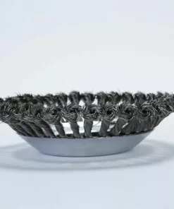 LITZEE Tête De Brosse à Mauvaises Herbes Pour Tondeuse 8 Pouces, Roue De Désherbage Universelle En Fil D'acier, Accessoires Pour Tondeuse à Gazon, Coupe-Tondeuse à Gazon, Tête De Coupe, Pour Pelouses De Jard Tête De Débroussailleuse -Débroussailleuse Soldes Magasin 60060637 3