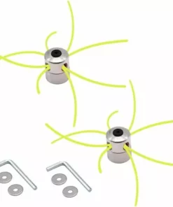 JOORRT Lot De 2 Têtes De Débroussailleuse En Aluminium Pour Débroussailleuse