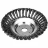 NAXUNNN Brosse à Désherber Ronde Pour Débroussailleuse, 6'' Tête Brosse Désherbage,150 X 25,4mm Brosse Rotative