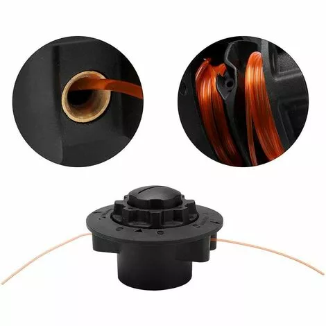 PREMIER Tête De Débroussailleuse Universelle, Tête De Tondeuses à Gazon Pour La Plupart Des Débroussailleuses, Comme Stihl Autocut C5-2 FS38 FS45 FSE60 FS50 3 PREMIER Tête De Débroussailleuse Universelle, Tête De Tondeuses à Gazon Pour La Plupart Des Débroussailleuses, Comme Stihl Autocut C5-2 FS38 FS45 FSE60 FS50