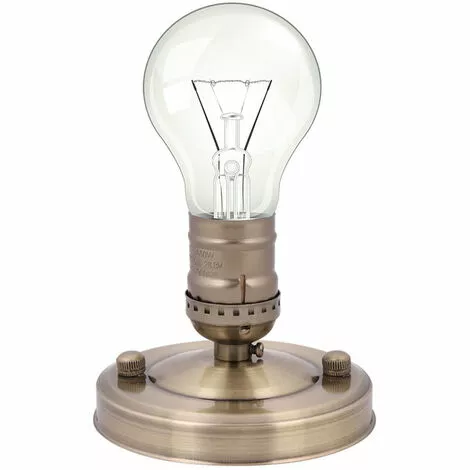 YD E26/E27 Vintage Industriel Plafonnier/applique Murale Support De Base Suspension Ampoule Lampe Douille à Vis Bronze 6 YD E26/E27 Vintage Industriel Plafonnier/applique Murale Support De Base Suspension Ampoule Lampe Douille à Vis Bronze – Image 4
