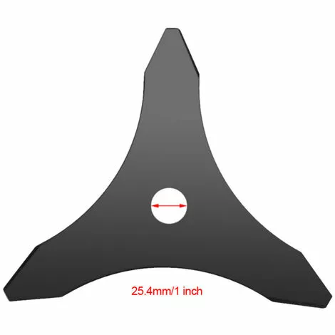 FR-LIFE BR-Vie Lame De Débroussailleuse à Trois Dents, Tranchant De 255 Mm, Alésage : 25,4 Mm 4 FR-LIFE BR-Vie Lame De Débroussailleuse à Trois Dents, Tranchant De 255 Mm, Alésage : 25,4 Mm – Image 2