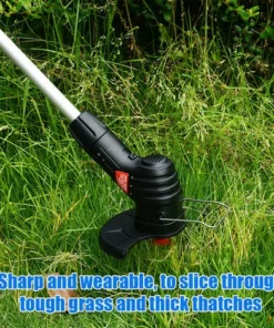 TANCYCO 20 Attaches De Câble Zippées Robustes 4 Pouces Ultra Résistantes Attaches De Fil En Plastique Accessoire De Remplacement De Tondeuse à Gazon Lame De Débroussailleuse Sans Fil Attaches De Câble Autobloquantes -Débroussailleuse Soldes Magasin 60906507 4