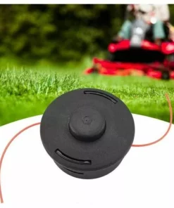 TOPHOMER Tête Faucheuse , Têtes De Coupe Pour Stihl Auto Cut 25-2 Débroussailleuse Coupe-tête FS55,FS56,FS70,Essence Strimmer Tondeuse Tête Manuel Alimentation Ligne Bobine Brosse Coupeur Herbe -Débroussailleuse Soldes Magasin 60936011 5