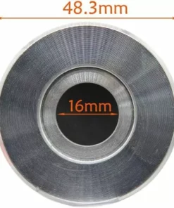 FVBJD Aluminium Fils Tête Coupe-bordure Tête Double Fil Bobine Tête Fil Nylon Pour Débroussailleuse à Essence Tondeuse à Gazon -Débroussailleuse Soldes Magasin 61286806 5