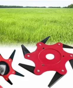 PREMIER Tête De Débroussailleuse En Métal à 6 Dents - Tête De Tondeuse à Gazon De Jardin 2 Commandes - Lame Rouge, Noire 11 PREMIER Tête De Débroussailleuse En Métal à 6 Dents - Tête De Tondeuse à Gazon De Jardin 2 Commandes - Lame Rouge, Noire -Débroussailleuse Soldes Magasin 61657116 5