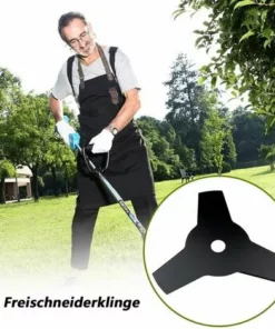 JOORRT Lame De Tondeuse à Gazon, Lame De Rechange Pour Débroussailleuse En Acier à 3 Dents -Débroussailleuse Soldes Magasin 63511138 3