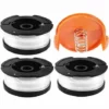 JOORRT 3 Pièces Bobine De Rechange De Tondeuse à Gazon En Nylon Bobine De Fil Debroussailleuse Avec 1 Paquet Capuchon 1 Ressort Bobines De Remplacement De Trimmer -Débroussailleuse Soldes Magasin 63519859 1