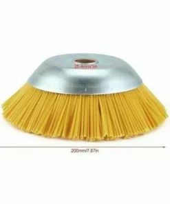 SINCèREETALI Brosse Anti-mauvaises Herbes Pour Débroussailleuse Outil De Jardin Tête De Débroussailleuse 200 Mm -Débroussailleuse Soldes Magasin 63525975 3