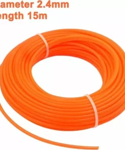 ZOLGINAH M10 X 1,25 à Gauche Tête De Universelle Accessoire Professionnel & Fil De Nylon Rond 2,4 Mm X 15 M Pour Débroussailleuse -Débroussailleuse Soldes Magasin 63760238 4