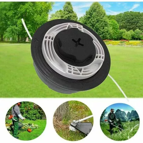 Tête De Débroussailleuse De Rechange Accessoires De Tondeuse à Gazon Pour Débroussailleuse C6-2 Tête De Désherbage Sans Tondeuse,HANBING 4 Tête De Débroussailleuse De Rechange Accessoires De Tondeuse à Gazon Pour Débroussailleuse C6-2 Tête De Désherbage Sans Tondeuse,HANBING – Image 2