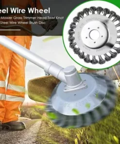 SINCèREETALI Weed Head Brosse à Désherbage En Fil D'acier 6 Pouces Brosse Rotative Disque De Brosse Pour Outils De Pelouse Jardin Agriculture - Remplacement Pour La Tonte 8 SINCèREETALI Weed Head Brosse à Désherbage En Fil D'acier 6 Pouces Brosse Rotative Disque De Brosse Pour Outils De Pelouse Jardin Agriculture - Remplacement Pour La Tonte -Débroussailleuse Soldes Magasin 63821549 2