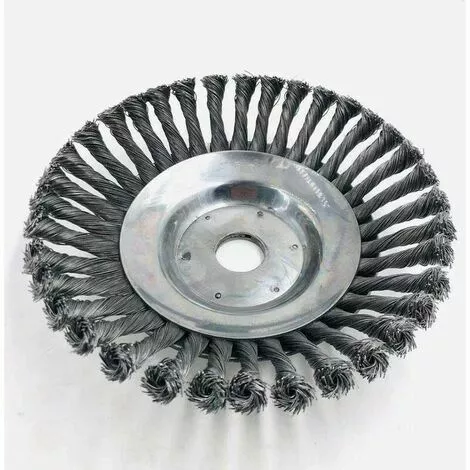 SINCèREETALI Brosse à Mauvaises Herbes Débroussailleuse Coupeur Tête Pour Débroussailleuse Brosse Ronde Pour Débroussailleuse (6"(25 Mm X 150 Mm)) 3 SINCèREETALI Brosse à Mauvaises Herbes Débroussailleuse Coupeur Tête Pour Débroussailleuse Brosse Ronde Pour Débroussailleuse (6"(25 Mm X 150 Mm))