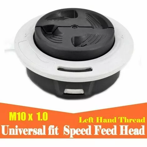 FOZIY Tête De Coupe Autocut C26-2 Pour Bobine De Tondeuse Stihl M10 X 1,0 Mm, Noir + Blanc,Fonepro 7 FOZIY Tête De Coupe Autocut C26-2 Pour Bobine De Tondeuse Stihl M10 X 1,0 Mm, Noir + Blanc,Fonepro – Image 5