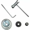 GroupM 5 Pièces Tondeuse Tondeuse à Gazon Adaptateur Accessoire Kit D'entretien Jardin Cour Outils De Jardinage -Débroussailleuse Soldes Magasin 63892925 1