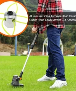 AOUGO Tête De Débroussailleuse Universelle En Aluminium De Rechange Flex Strimmer Débroussailleuse Tête De Bobine Avec 4 Cordons De Désherbage 1 Clé 2 Rondelles Pour Tondeuse à Gazon Garden M10 à Installer Facilement 9 AOUGO Tête De Débroussailleuse Universelle En Aluminium De Rechange Flex Strimmer Débroussailleuse Tête De Bobine Avec 4 Cordons De Désherbage 1 Clé 2 Rondelles Pour Tondeuse à Gazon Garden M10 à Installer Facilement -Débroussailleuse Soldes Magasin 63967308 3
