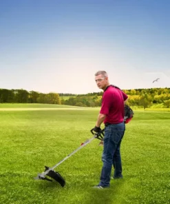 Arebos Débroussailleuse à Essence Premium 5 En 1 3PS 52 CC Avec Manche Profilé Rembourré Avec Rallonge De 1 M | Taille-haie Réglable | Coupe-Bordures | Débroussailleuse à Gazon - Noir / Rouge -Débroussailleuse Soldes Magasin 64089749 2