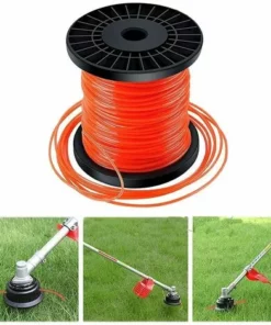 JOORRT 2.4 Mm X 100 M Nylon Fil De Coupe,Forme D'étoile Débroussailleuse Bobine Avec Compatibilité élevée Et Des Performances Coupe Parfaites Pour Jardin Accessoires Tondeuse -Débroussailleuse Soldes Magasin 64105494 2