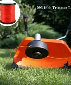 JOORRT 2.4 Mm X 100 M Nylon Fil De Coupe,Forme D'étoile Débroussailleuse Bobine Avec Compatibilité élevée Et Des Performances Coupe Parfaites Pour Jardin Accessoires Tondeuse -Débroussailleuse Soldes Magasin 64105494 5