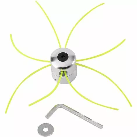 EINEMGELD Tête Universelle En Aluminium De Strimmer De Tête De Trimmer Avec Les Accessoires De Coupeur D'herbe De Set De Ligne De Strimmer 3 EINEMGELD Tête Universelle En Aluminium De Strimmer De Tête De Trimmer Avec Les Accessoires De Coupeur D'herbe De Set De Ligne De Strimmer