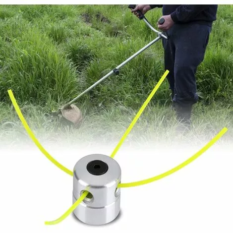 EINEMGELD Tête Universelle En Aluminium De Strimmer De Tête De Trimmer Avec Les Accessoires De Coupeur D'herbe De Set De Ligne De Strimmer 5 EINEMGELD Tête Universelle En Aluminium De Strimmer De Tête De Trimmer Avec Les Accessoires De Coupeur D'herbe De Set De Ligne De Strimmer – Image 3