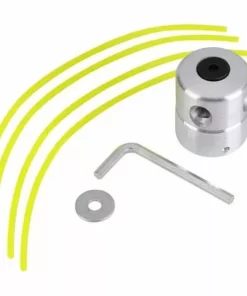 EINEMGELD Tête Universelle En Aluminium De Strimmer De Tête De Trimmer Avec Les Accessoires De Coupeur D'herbe De Set De Ligne De Strimmer 11 EINEMGELD Tête Universelle En Aluminium De Strimmer De Tête De Trimmer Avec Les Accessoires De Coupeur D'herbe De Set De Ligne De Strimmer -Débroussailleuse Soldes Magasin 64118910 5